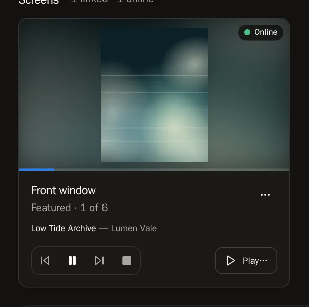 Screenshot von Öffne Gallery Exhibition