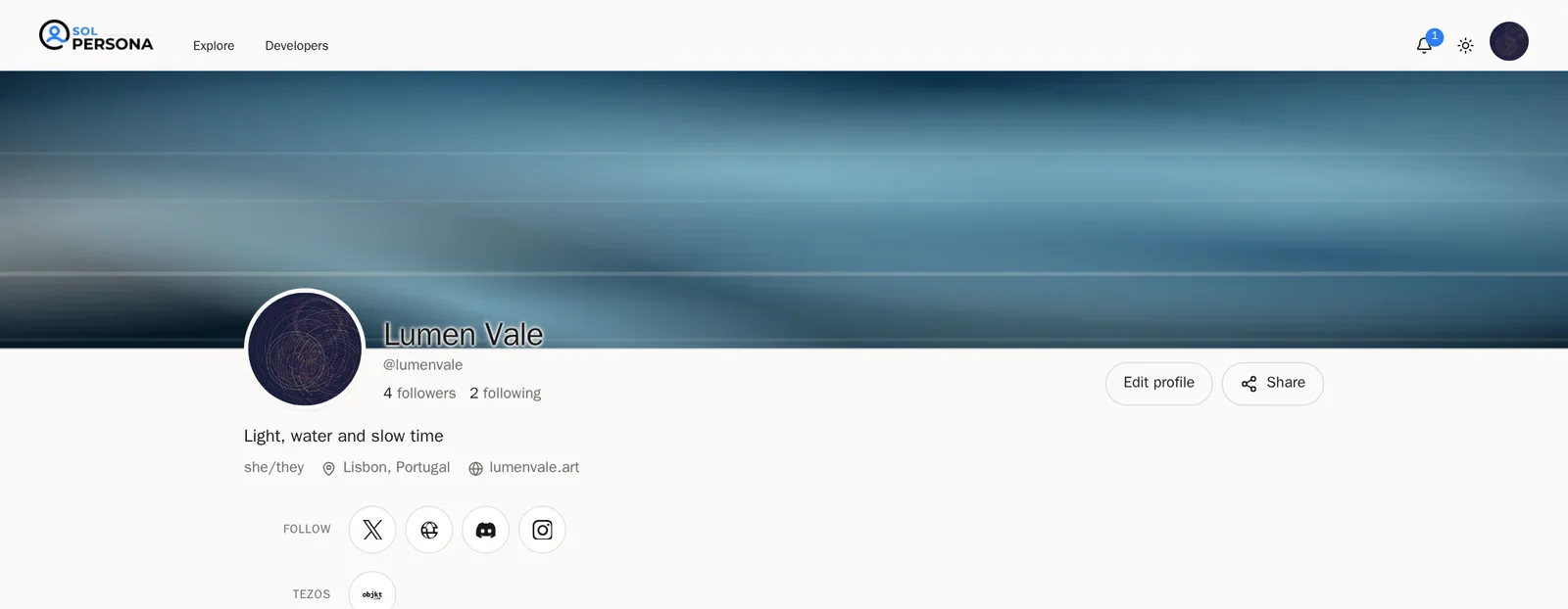 Screenshot of Share it