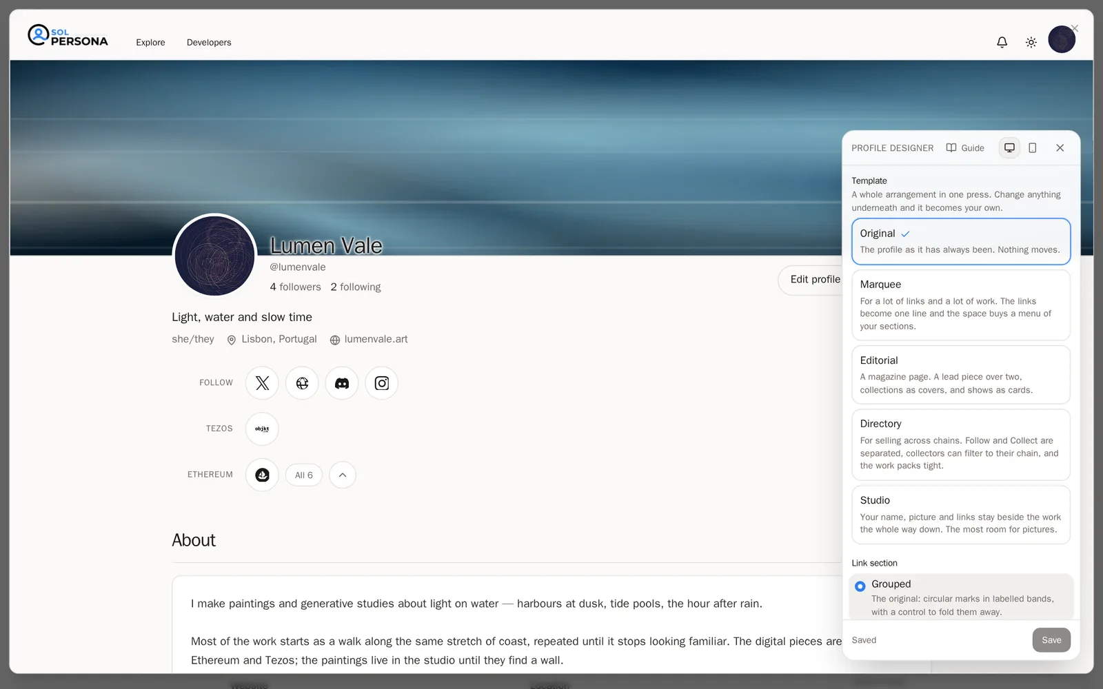 Screenshot of See it on a computer and a phone